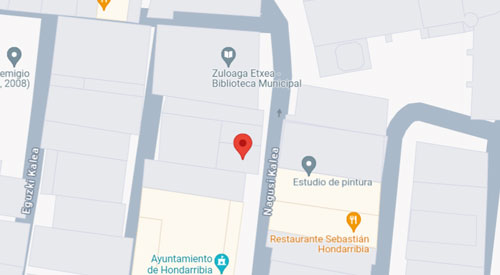 ubicación Registro Civil Juzgado de Paz Fuenterrabía Gipuzkoa